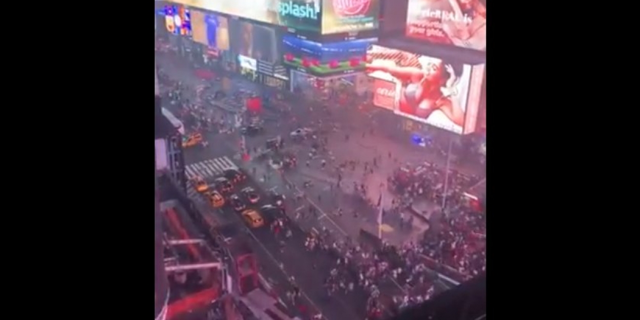 Social: Thousands Flee As Motorcycle Backfire Causes Panic In Times Square