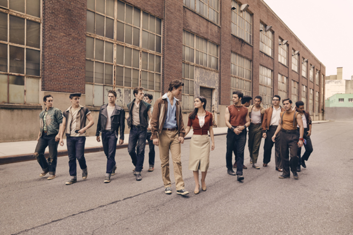 West Side Story, With Ansel Elgort and Rachel Zegler, Releases Production Photo | TheaterMania