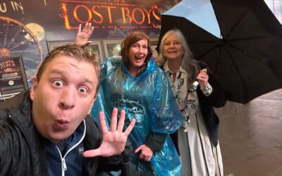 It was a dark and stormy night for a Haunted Broadway Walking Tour with our new frien…