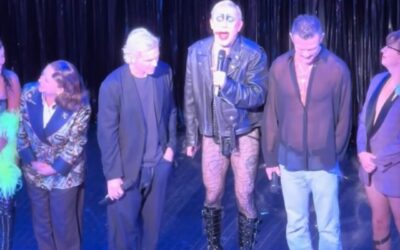 The cast of The Rocky Horror Show (@rockyhorrorbway) on Broadway paid tribute to the …